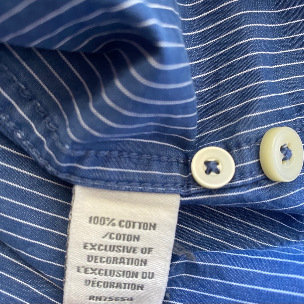 ⭐️SALE Abercrombie Fitch Muscle Fit Button Up XXL - Picture 6 of 6